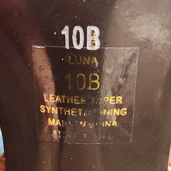 Lauren Ralph Lauren Brown Leather Luna Sandals Size 10B - Picture 14 of 16